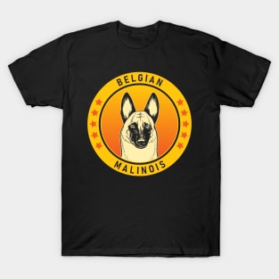 Belgian Malinois Dog Portrait T-Shirt